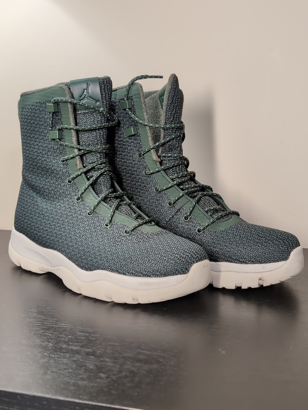 Jordan Future Boot Waterproof Groove Green Size 11 854554-300